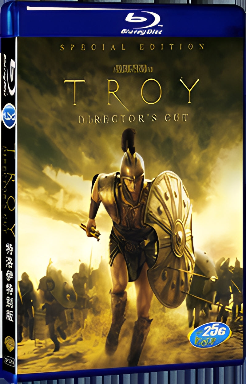 2004 Troy 1080P for Gift 1-Disc All RegionPlay Seal Box Blu-ray