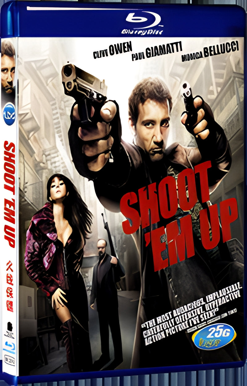 2007 Shoot 'Em Up 1080P for Gift 1-Disc All RegionPlay Seal Box Blu-ray