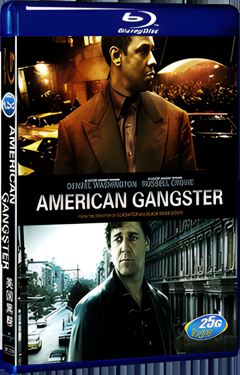 2007 American Gangster 1080P for Gift 1-Disc All RegionPlay Seal Box Blu-ray