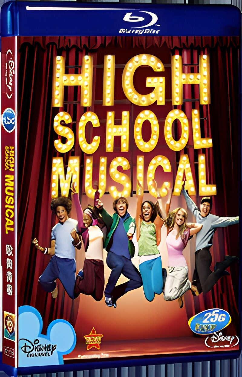 2006 High School Musical 1 1080P for Gift 1-Disc All RegionPlay Seal Box Blu-ray