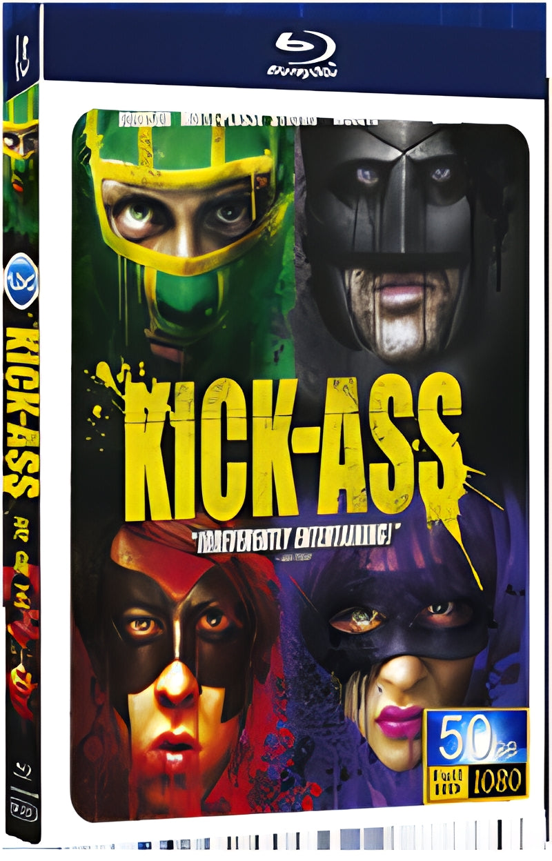 2010 Kick-Ass 1080P for Gift 1-Disc All RegionPlay Seal Box Blu-ray