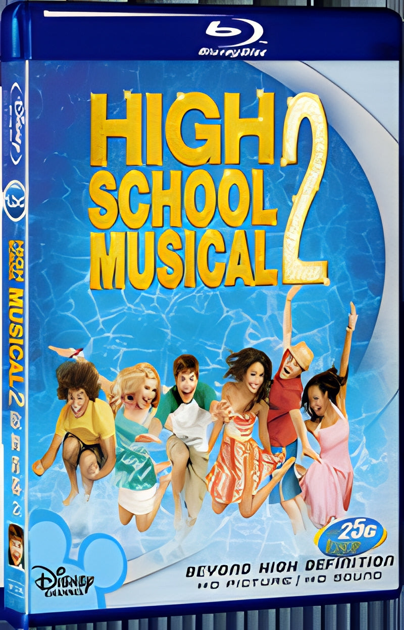 2007 High School Musical 2 1080P for Gift 1-Disc All RegionPlay Seal Box Blu-ray