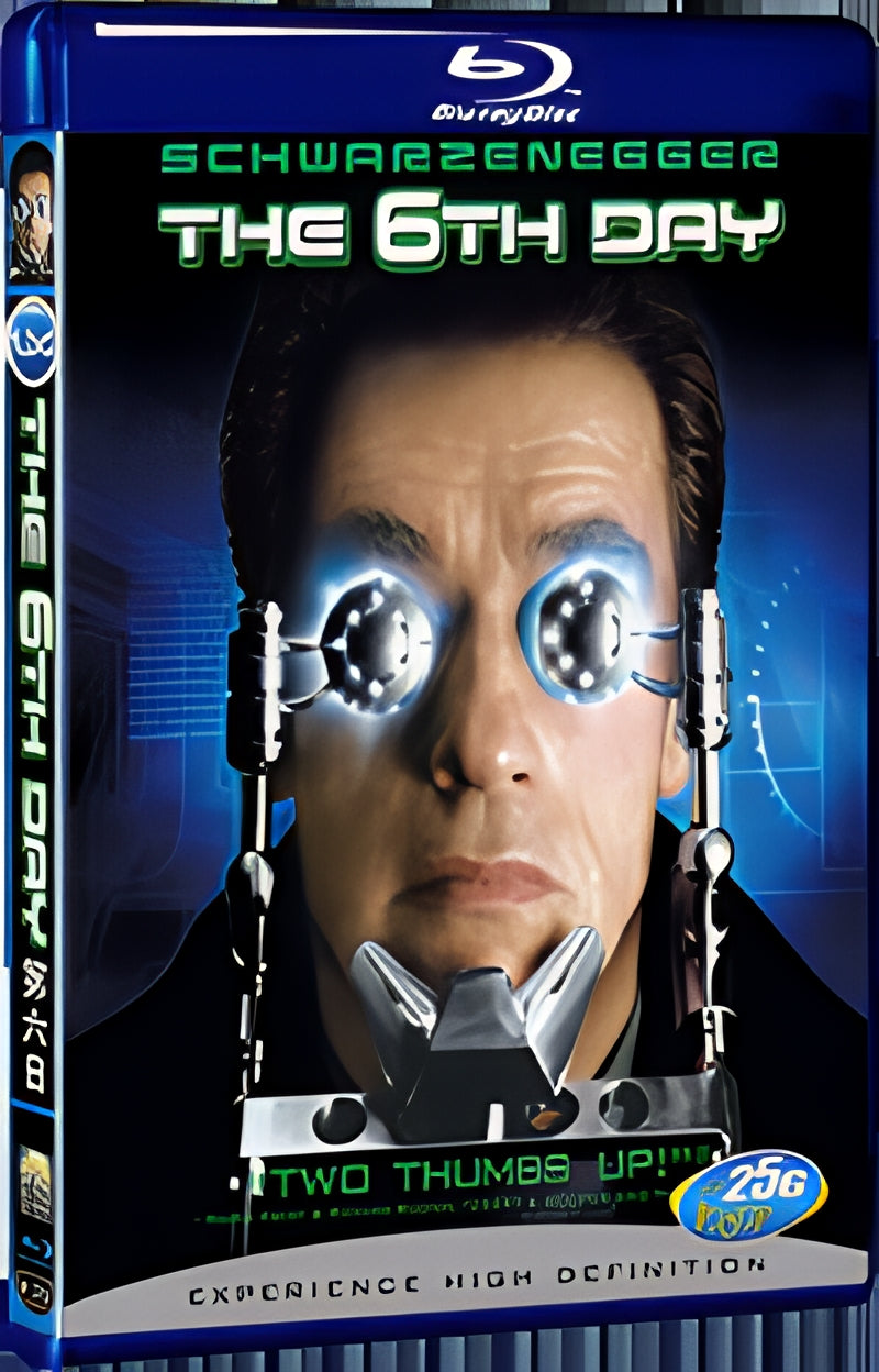 2000 The 6Th Day 1080P for Gift 1-Disc All RegionPlay Seal Box Blu-ray