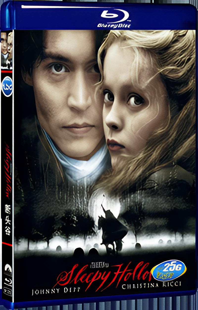 1999 Sleepy Hollow 1080P for Gift 1-Disc All RegionPlay Seal Box Blu-ray