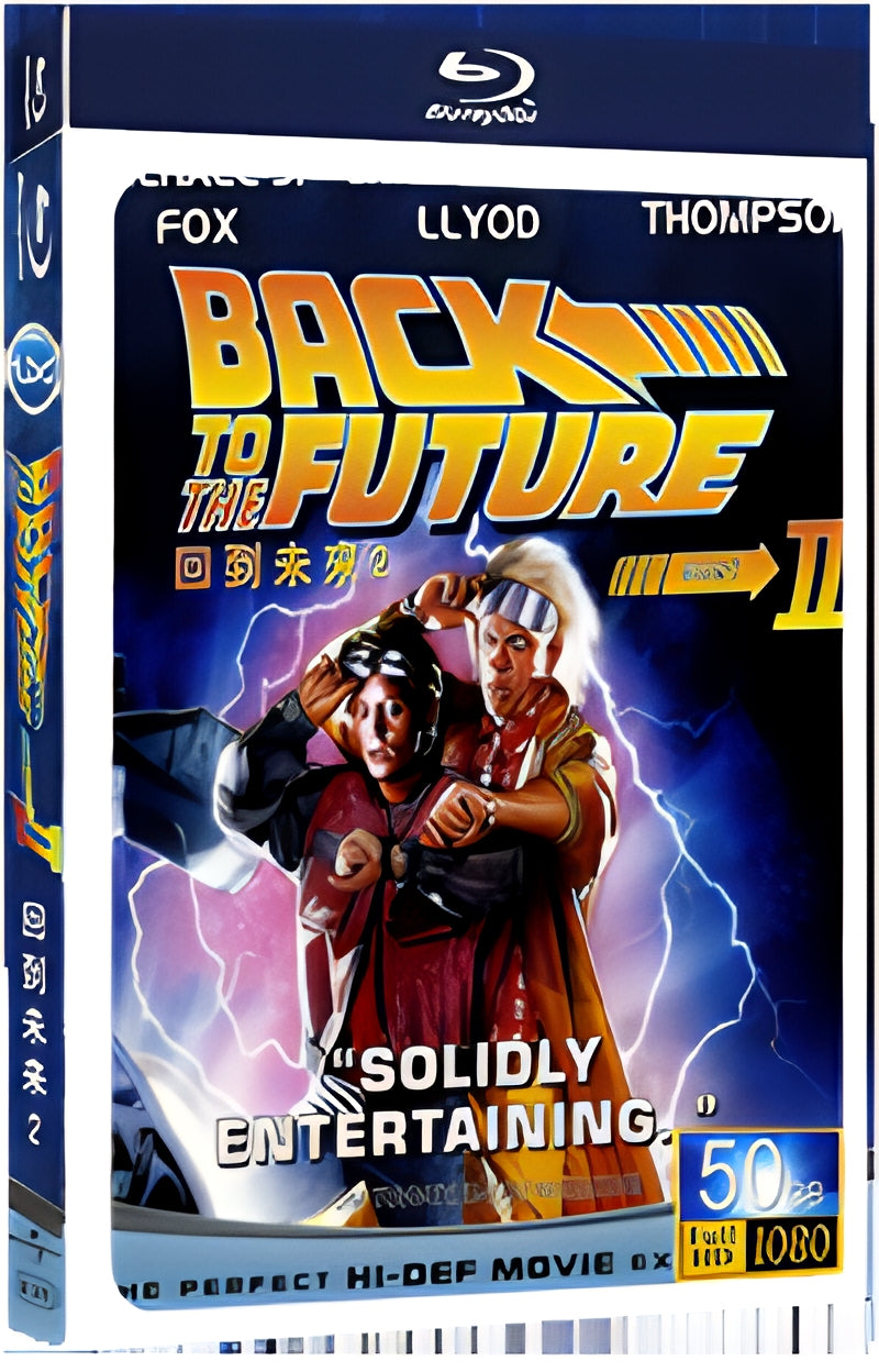 1989 Back To The Future 2 1080P for Gift 1-Disc All RegionPlay Seal Box Blu-ray