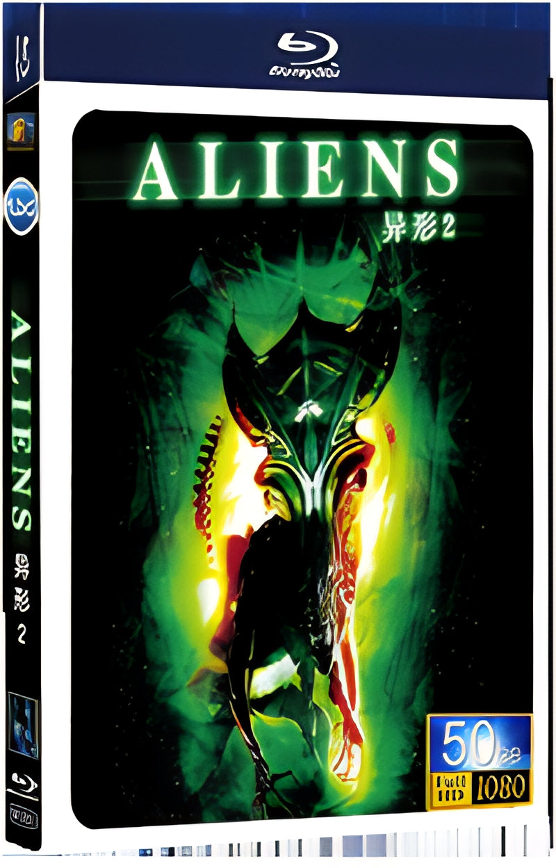 1986 Alien 2 1080P for Gift 1-Disc All RegionPlay Seal Box Blu-ray