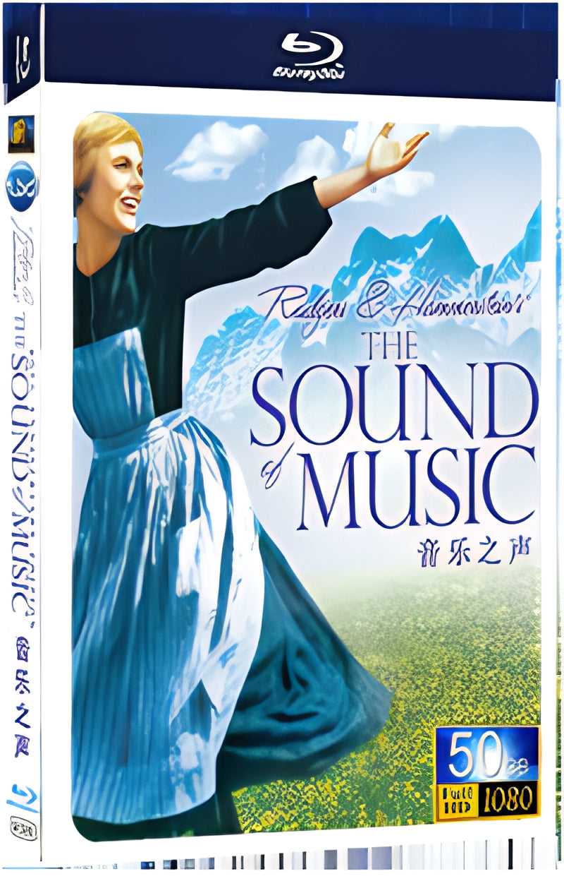 1965 The Sound of Music 1080P for Gift 1-Disc All RegionPlay Seal Box Blu-ray