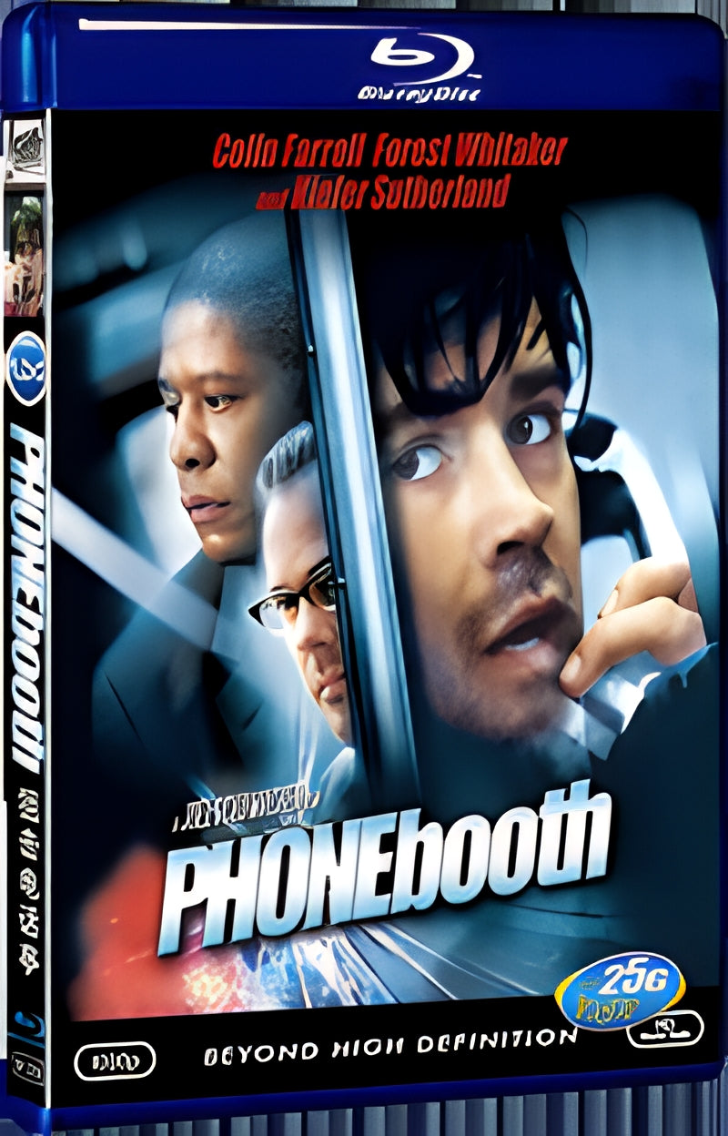 2002 Phone Booth 1080P for Gift 1-Disc All RegionPlay Seal Box Blu-ray