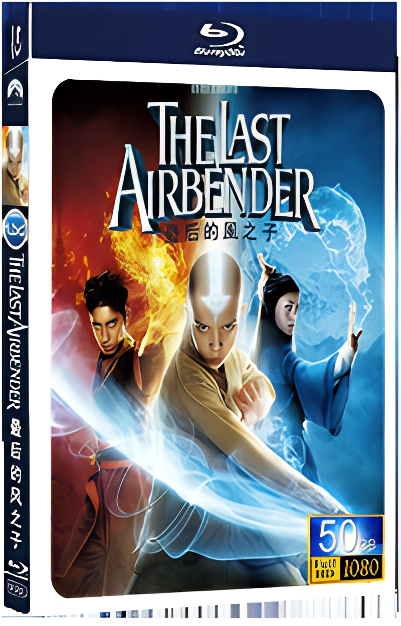 2010 the last airbender 1080P for Gift 1-Disc All RegionPlay Seal Box Blu-ray