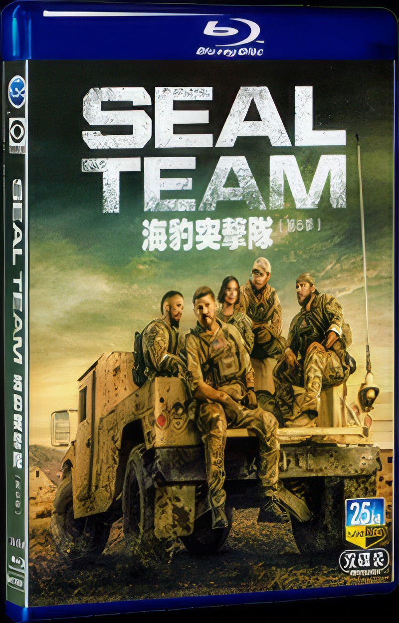 2022 SEAL Team Season 6 Movie 2-Disc Box Set for Gift Collection Blu-ray