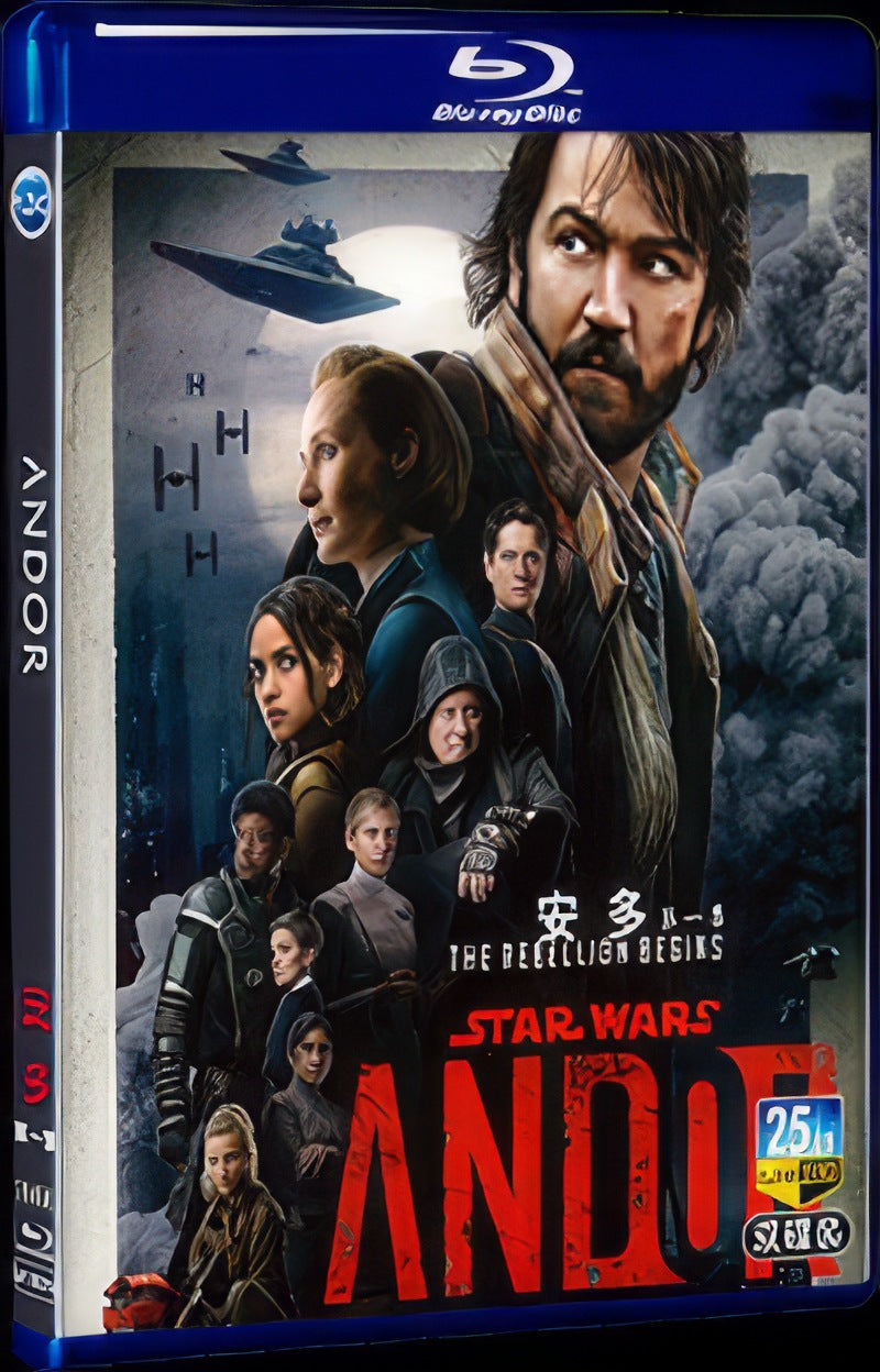 2022 Andor Season 1 Movie 2-Disc Box Set for Gift Collection Blu-ray