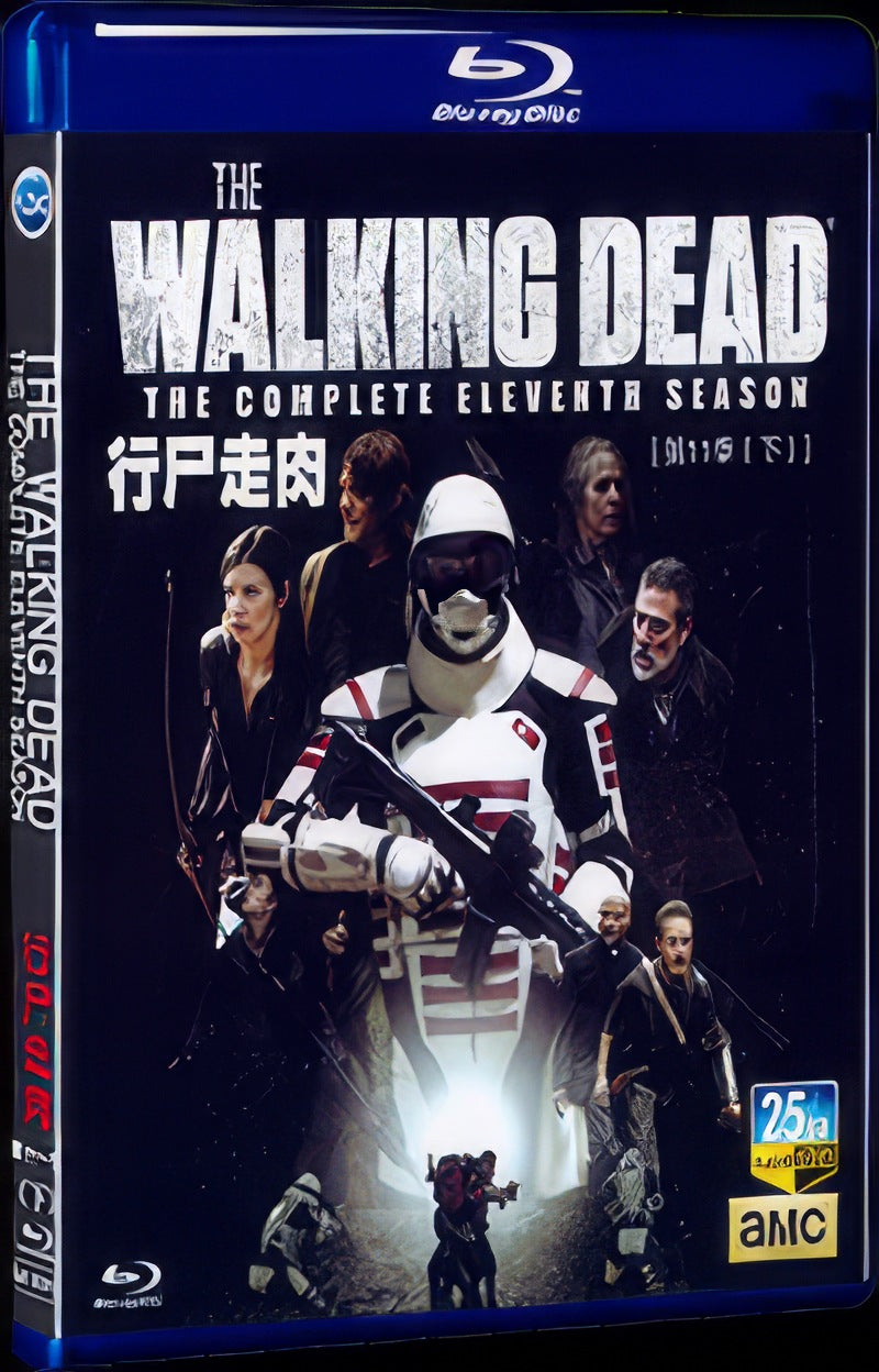2022 The Walking Dead Season 11 Movie 1-Disc Box Set for Gift Collection Blu-ray