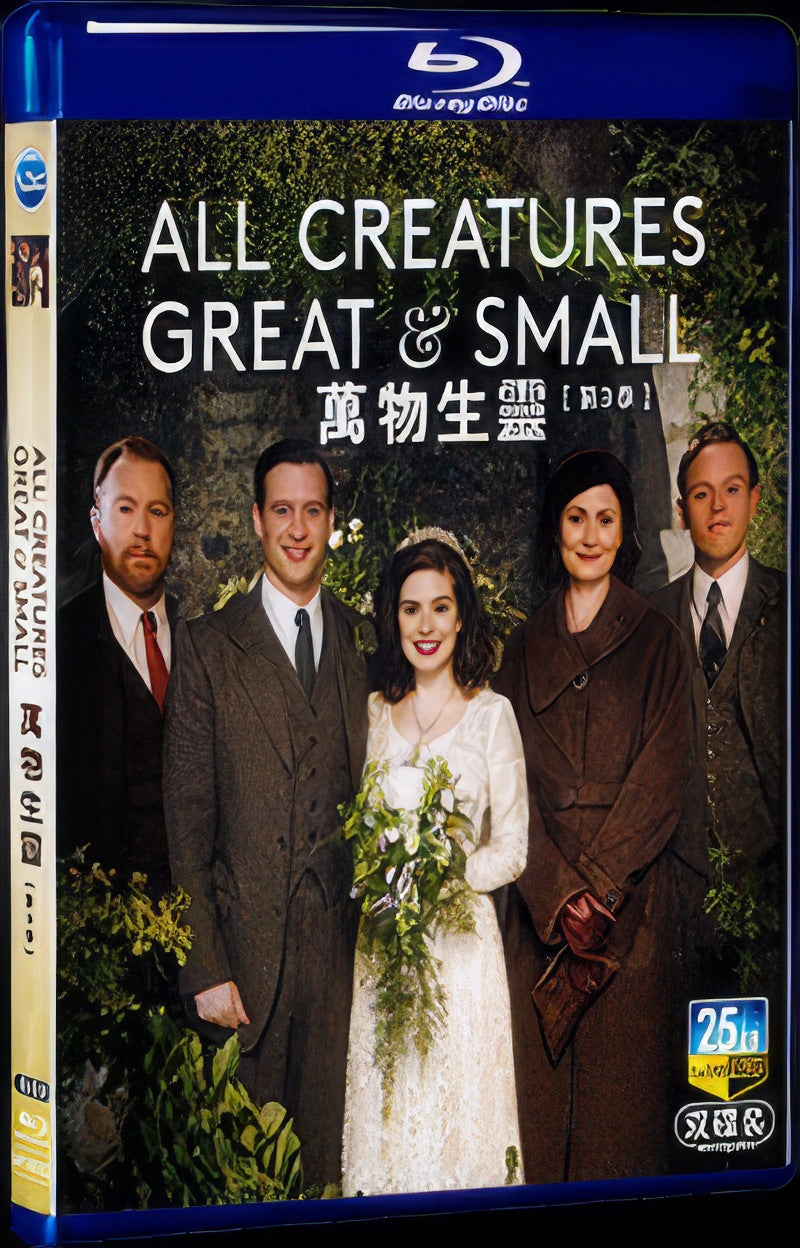 2022 All Creatures Great and Small Season 3 Movie 2-Disc Box Set for Gift Collection Blu-ray