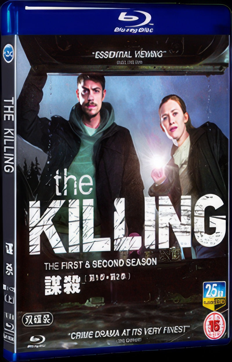 2011 The Killing Season 1+2 Movie 4-Disc Box Set for Gift Collection Blu-ray