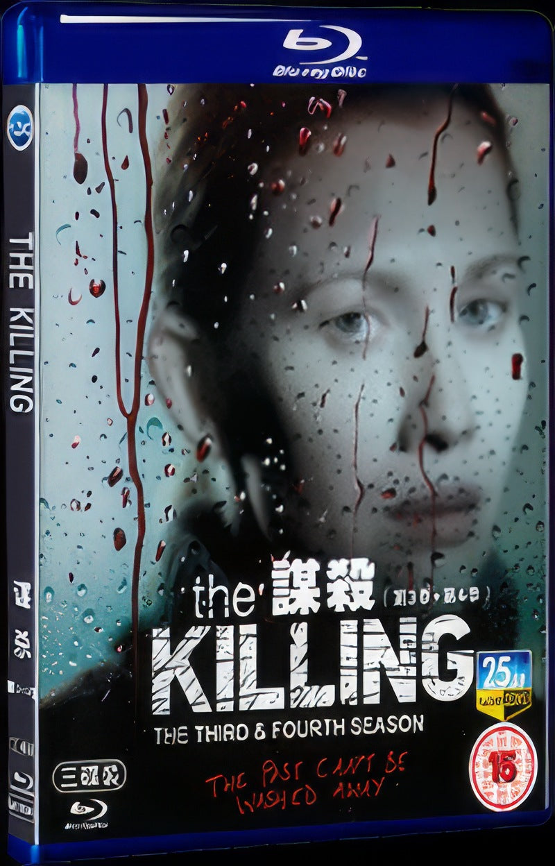 2014 The Killing Season 3+4 Movie 3-Disc Box Set for Gift Collection Blu-ray