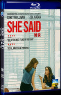 2022 She Said Movie 1-Disc Box Set for Gift Collection Blu-ray