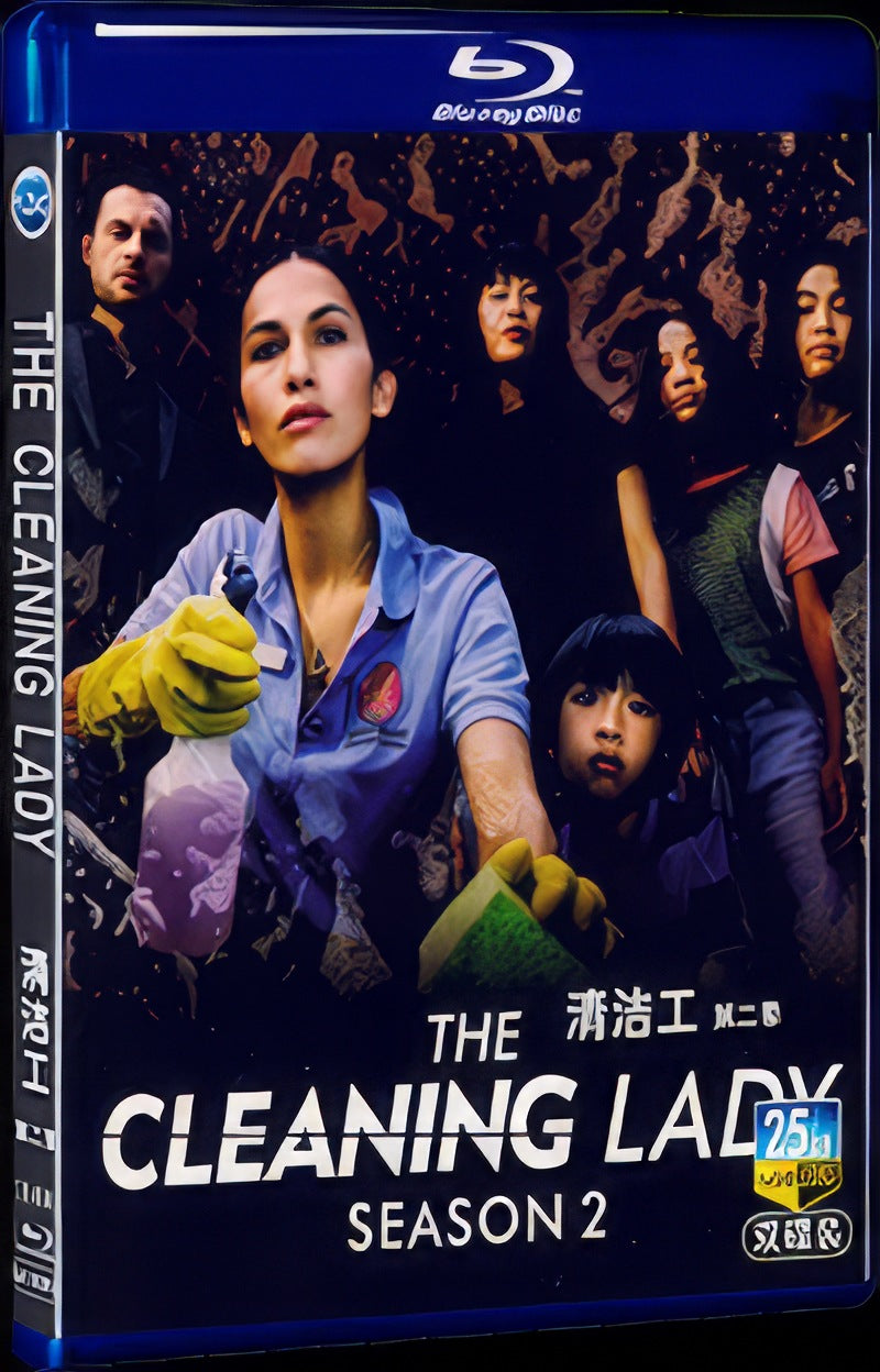 2022 The Cleaning Lady Season 2 Movie 2-Disc Box Set for Gift Collection Blu-ray