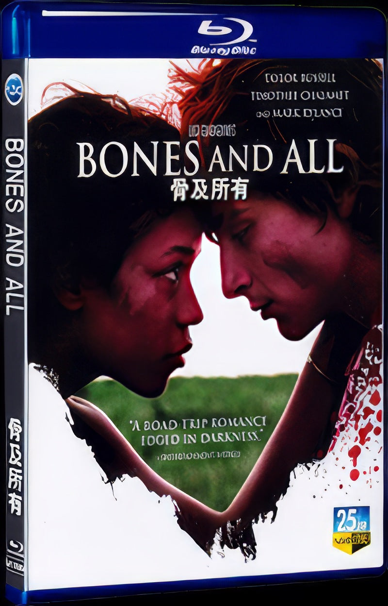 2022 Bones and All Movie 1-Disc Box Set for Gift Collection Blu-ray