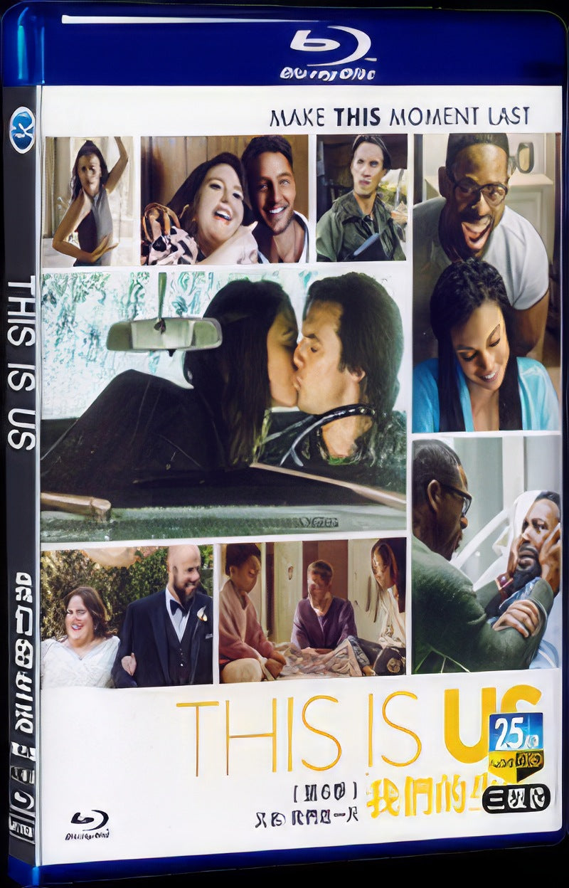 2022 This Is Us Season 6 Movie 3-Disc Box Set for Gift Collection Blu-ray