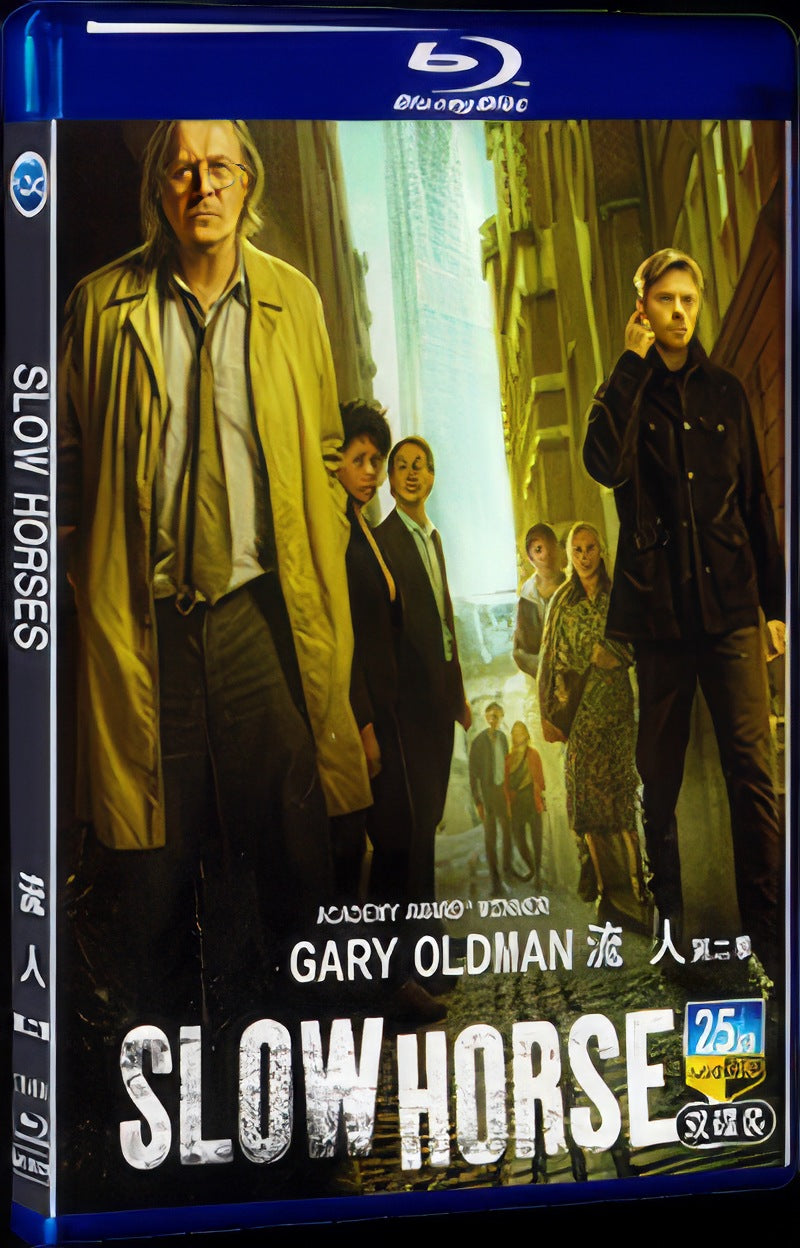 2022 Slow Horses Season 2 Movie 2-Disc Box Set for Gift Collection Blu-ray