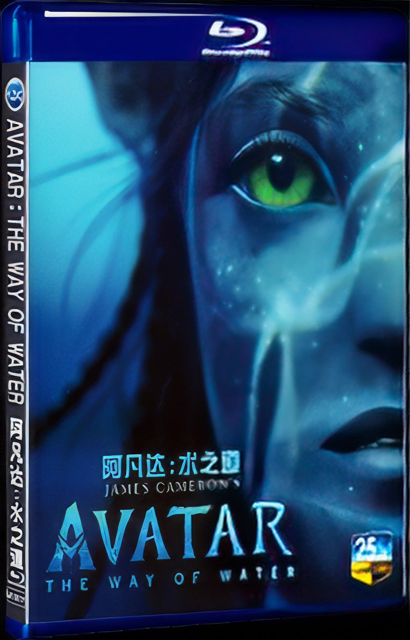 2022 Avatar: The Way of Water Movie 1-Disc Box Set for Gift Collection Blu-ray