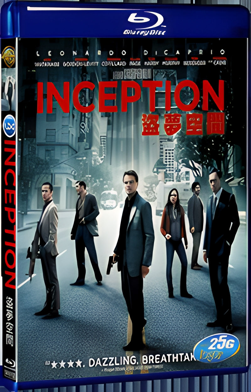 2010 Inception 1080P for Gift 1-Disc All RegionPlay Seal Box Blu-ray