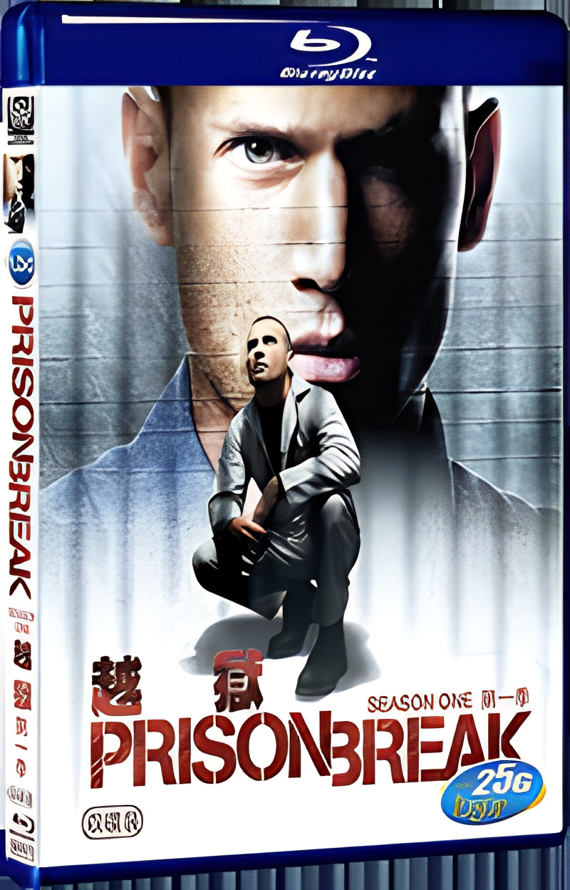 2005 Prison Break Season 1 1080P for Gift 2-Disc All RegionPlay Seal Box Blu-ray