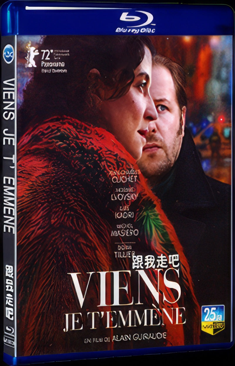 2022 Viens je t’emmène Movie 1-Disc Box Set for Gift Collection Blu-ray