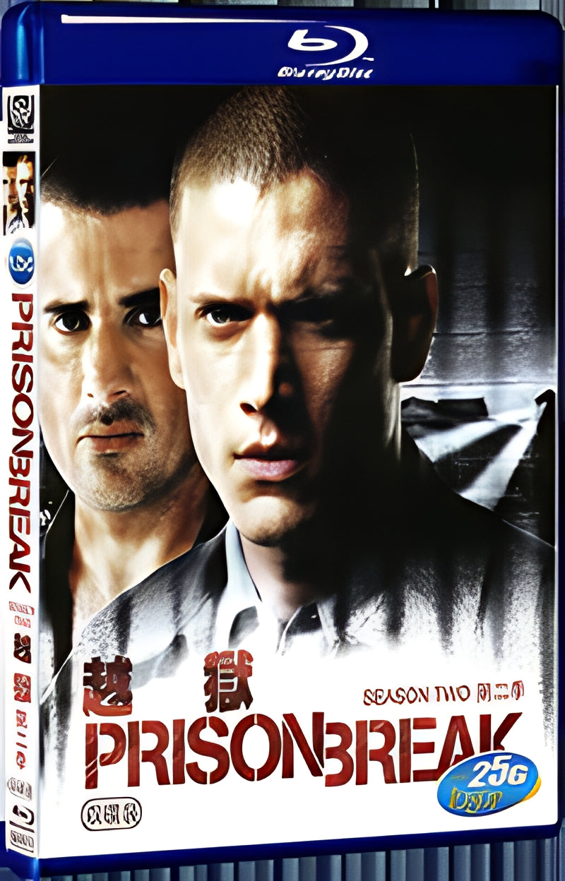 2006 Prison Break Season 2 1080P for Gift 2-Disc All RegionPlay Seal Box Blu-ray