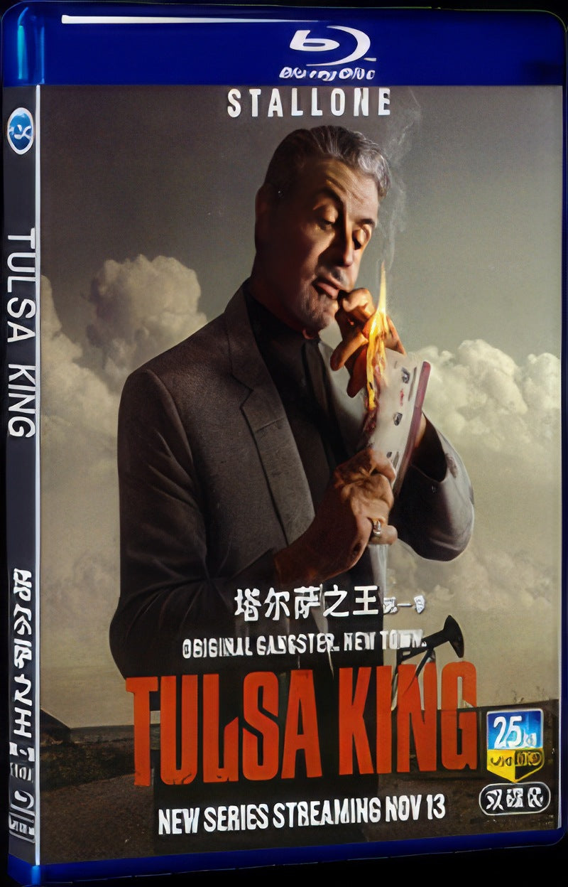 2022 Tulsa King Season 1 Movie 2-Disc Box Set for Gift Collection Blu-ray