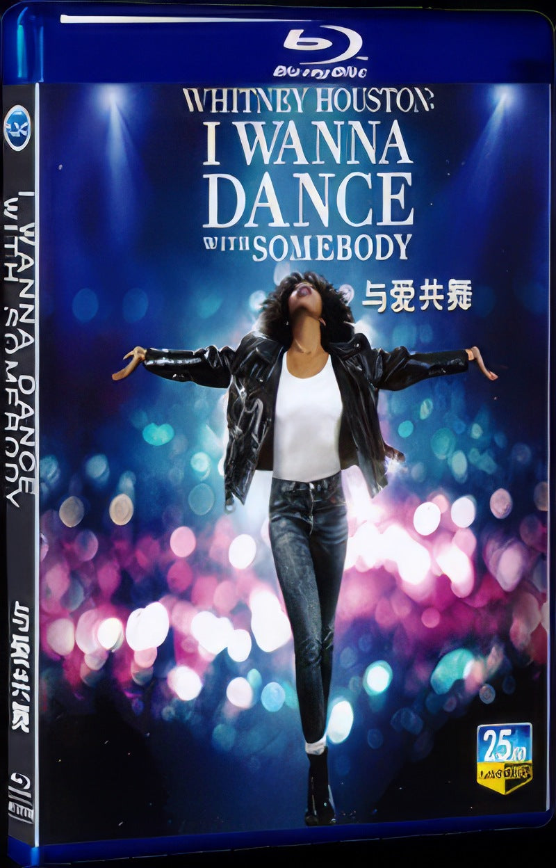 2022 I Wanna Dance with Somebody Movie 1-Disc Box Set for Gift Collection Blu-ray