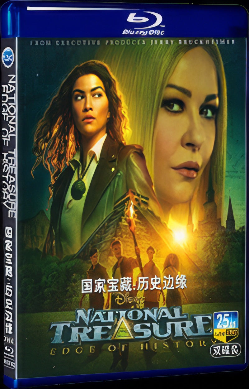 2022 National Treasure: Edge of History Movie 2-Disc Box Set for Gift Collection Blu-ray