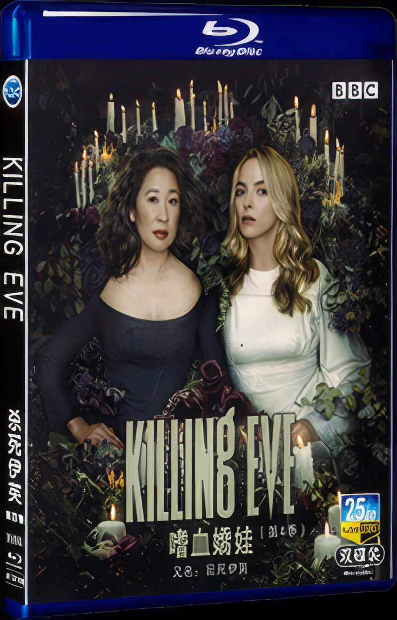 2022 Killing Eve Season 4 Movie 2-Disc Box Set for Gift Collection Blu-ray