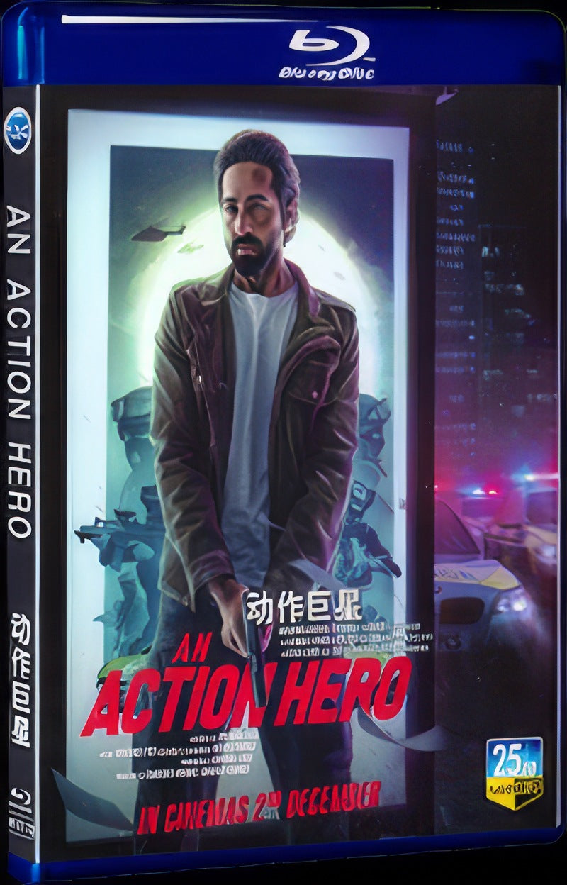 2022 An Action Hero Movie 1-Disc Box Set for Gift Collection Blu-ray