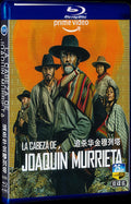 2023 La Cabeza de Joaquín Murrieta Movie 2-Disc Box Set for Gift Collection Blu-ray