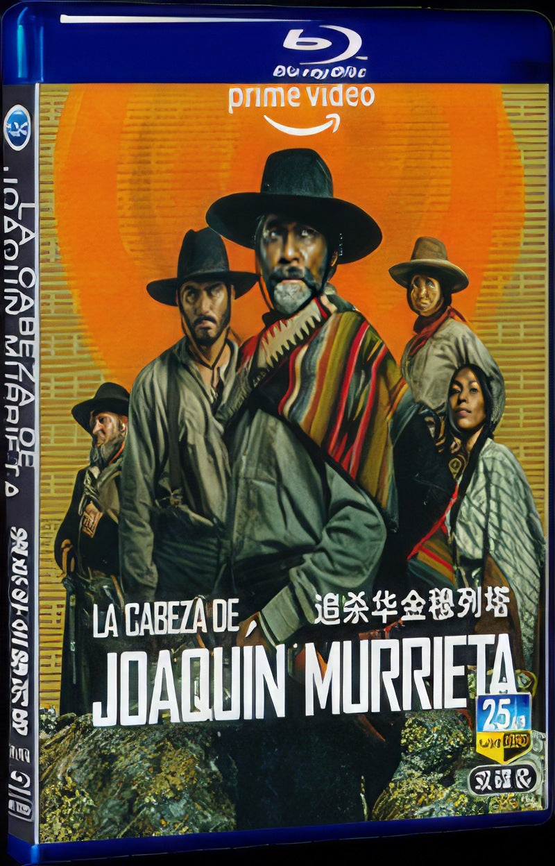 2023 La Cabeza de Joaquín Murrieta Movie 2-Disc Box Set for Gift Collection Blu-ray
