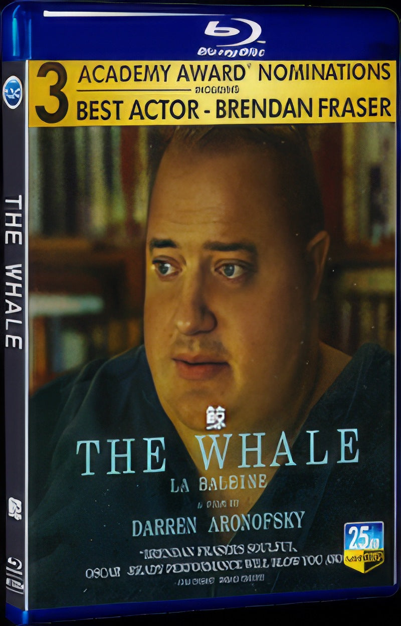 2022 The Whale Movie 1-Disc Box Set for Gift Collection Blu-ray