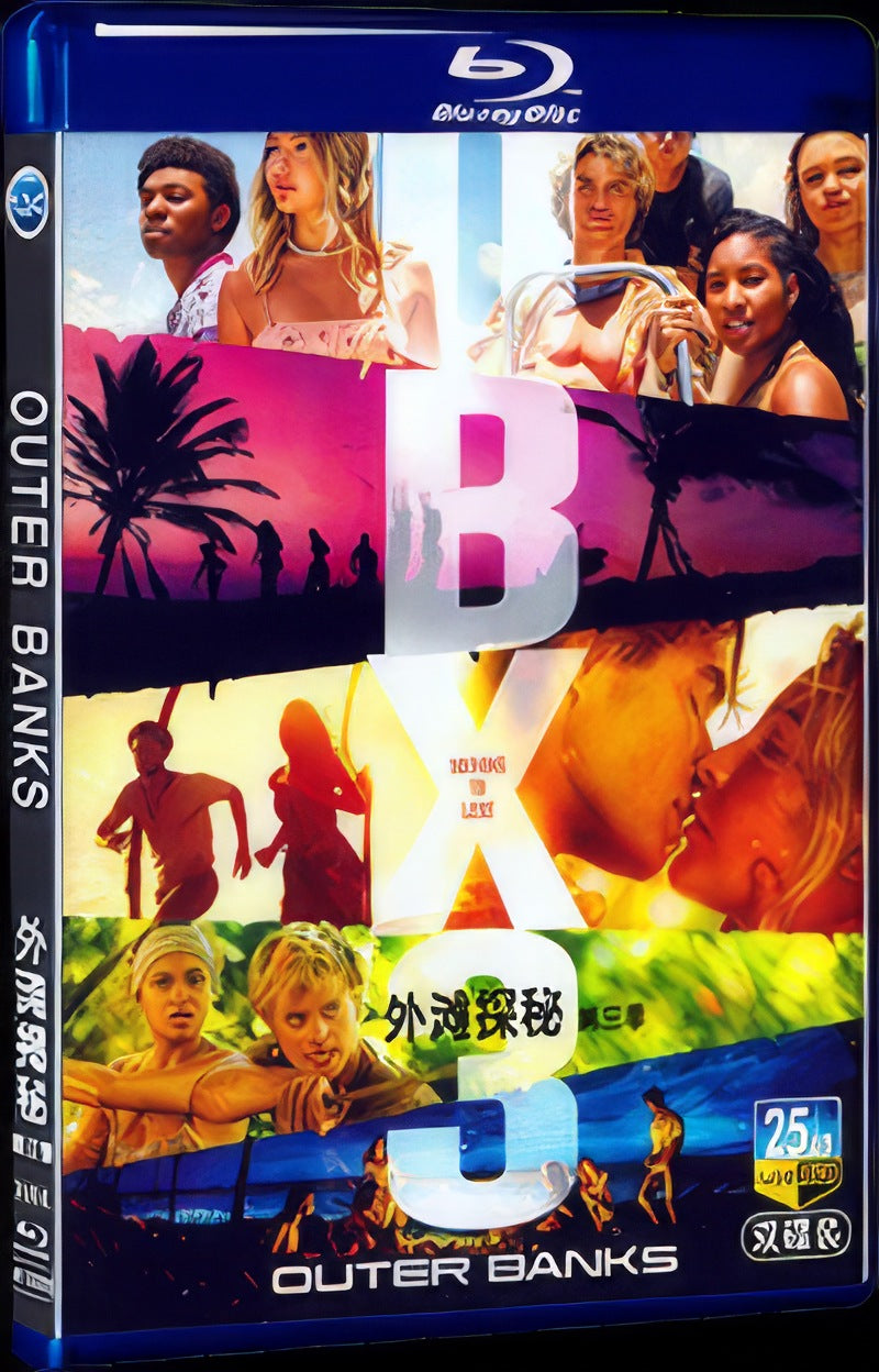 2023 Outer Banks Season 3 Movie 2-Disc Box Set for Gift Collection Blu-ray