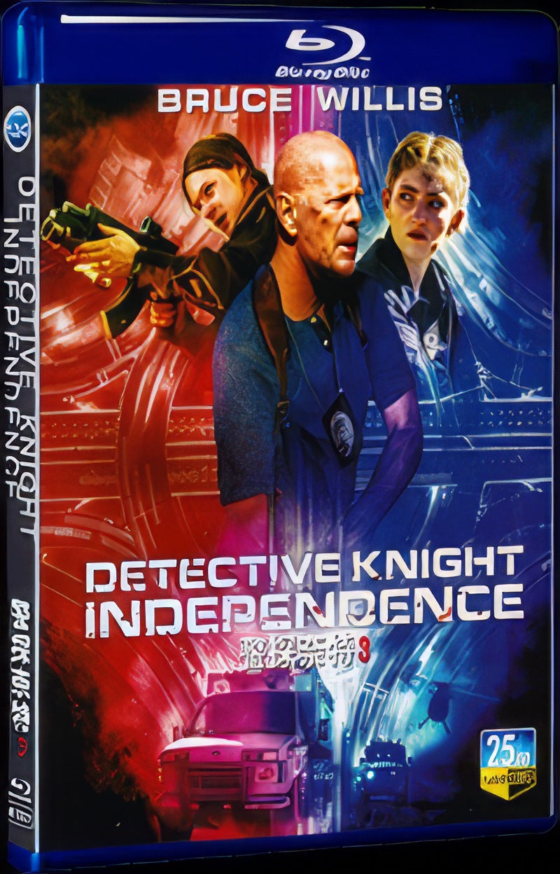 2023 Detective Knight: Independence Movie 1-Disc Box Set for Gift Collection Blu-ray