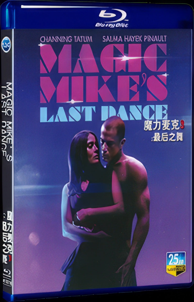 2023 Magic Mikes Last Dance Movie 1-Disc Box Set for Gift Collection Blu-ray