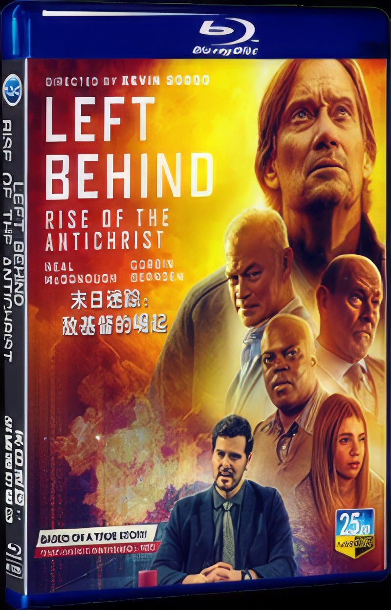 2023 Left Behind: Rise of the Antichrist Movie 1-Disc Box Set for Gift Collection Blu-ray