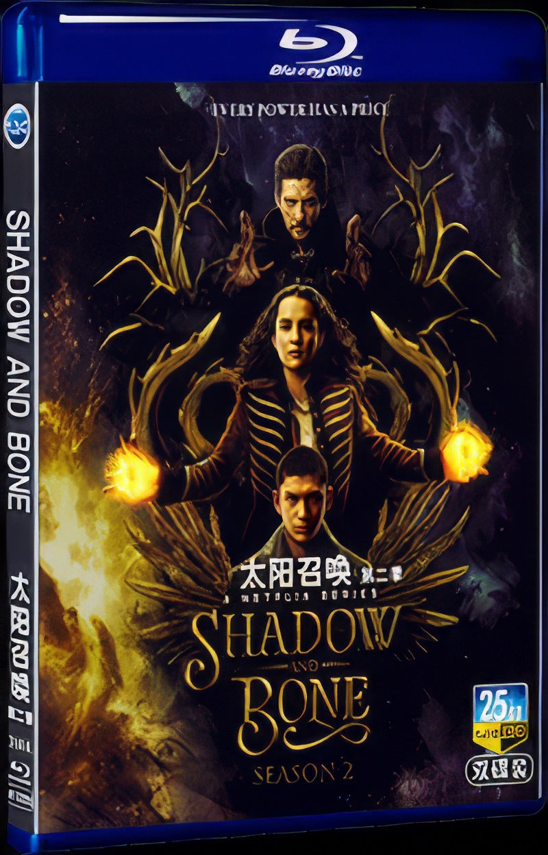 2023 Shadow and Bone Season 2 Movie 2-Disc Box Set for Gift Collection Blu-ray