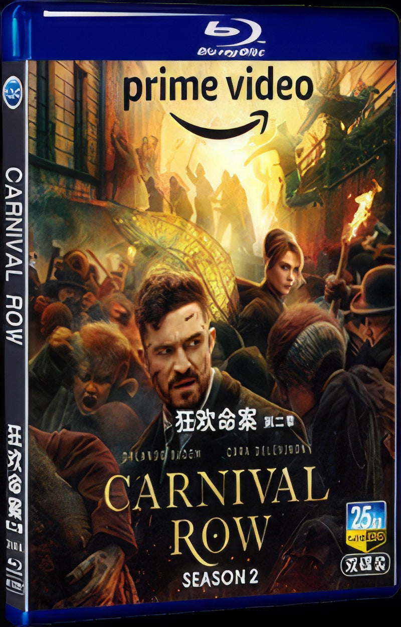 2023 Carnival Row Season 2 Movie 2-Disc Box Set for Gift Collection Blu-ray