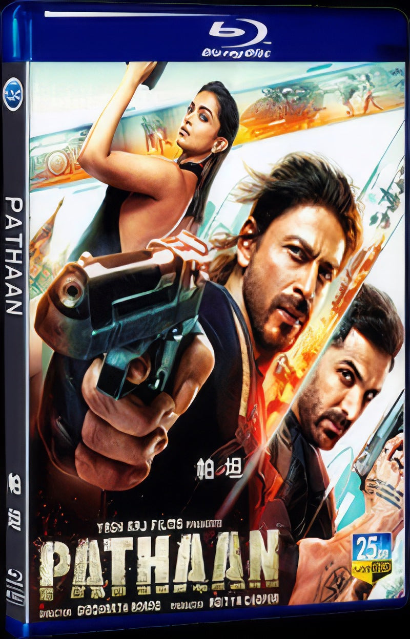2023 Pathaan Movie 1-Disc Box Set for Gift Collection Blu-ray