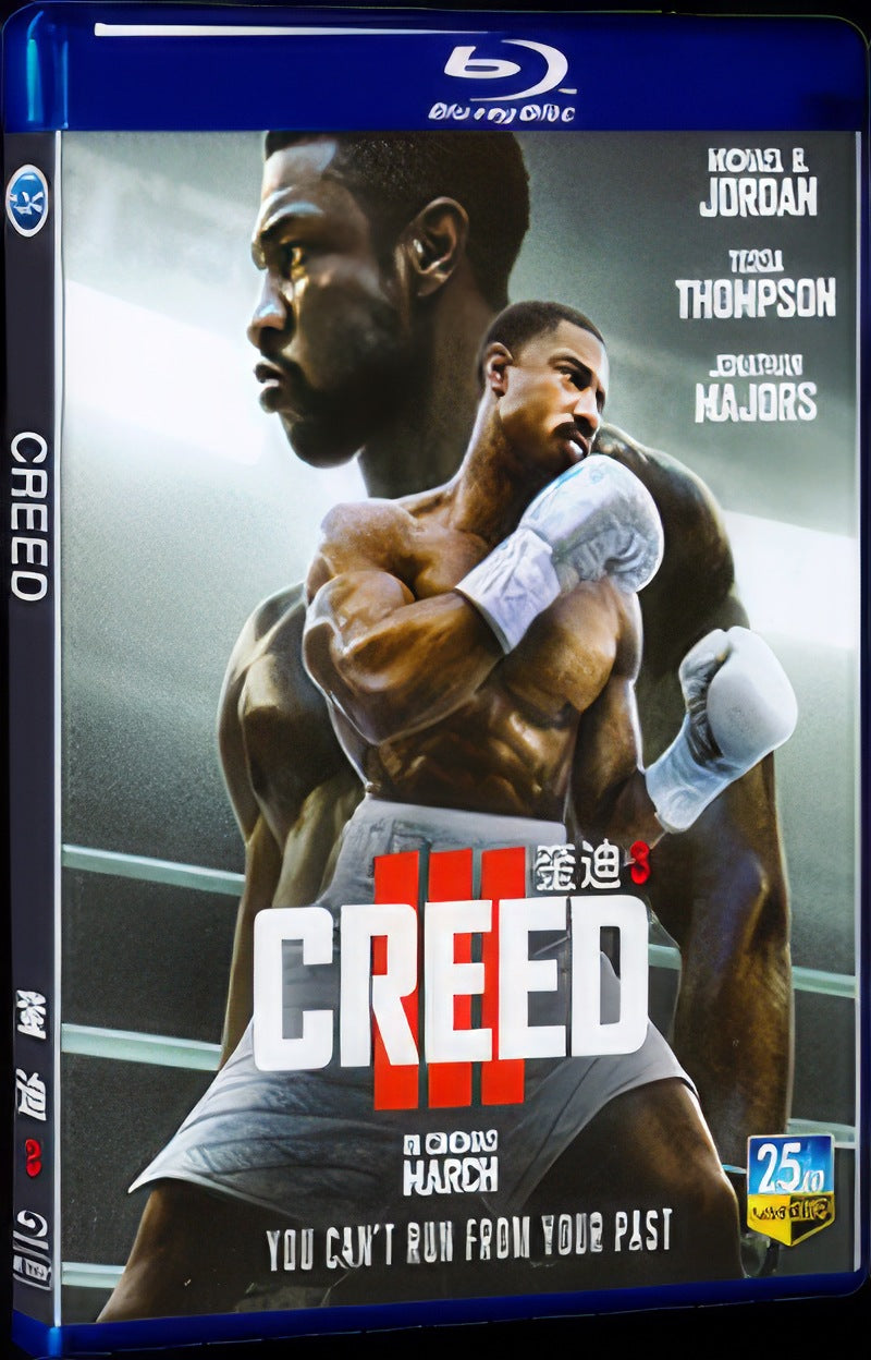 2023 Creed III Movie 1-Disc Box Set for Gift Collection Blu-ray