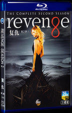 2012 Revenge Season 2 Movie 3-Disc Box Set for Gift Collection Blu-ray