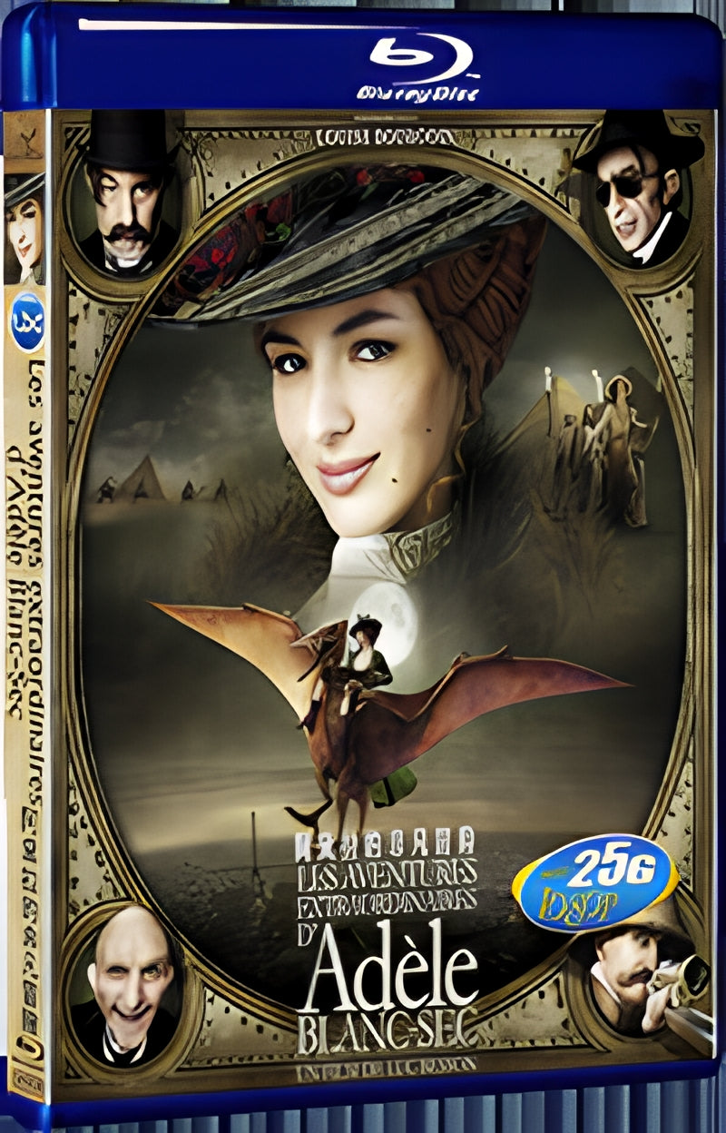 2010 Les aventures extraordinaires d'Adele Blanc-Sec 1080P for Gift 1-Disc All RegionPlay Seal Box Blu-ray