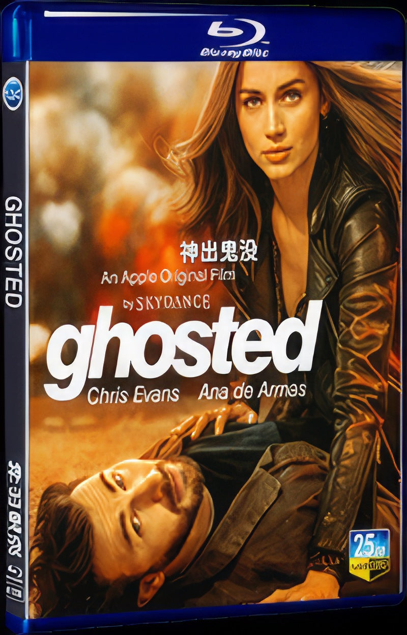 2023 Ghosted Movie 1-Disc Box Set for Gift Collection Blu-ray