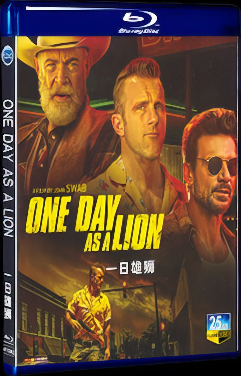 2023 One Day as a Lion Movie 1-Disc Box Set for Gift Collection Blu-ray
