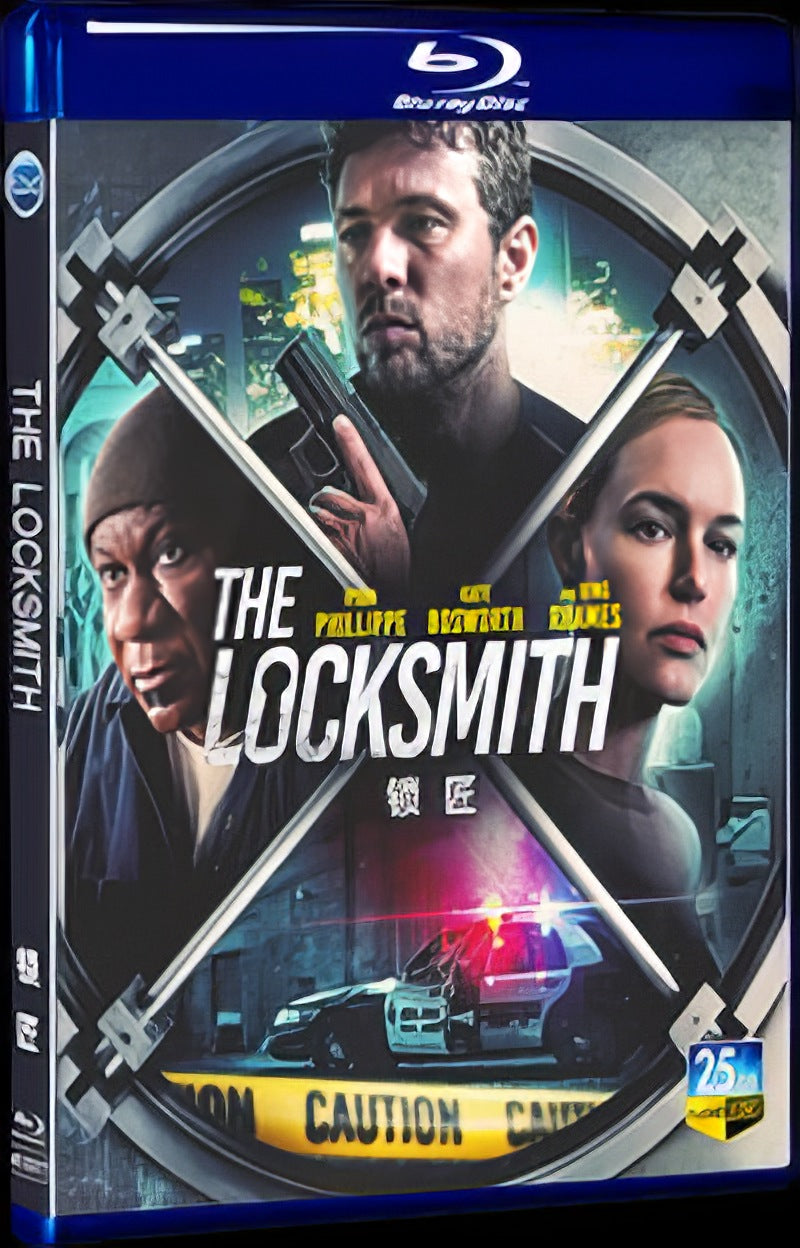 2023 The Locksmith Movie 1-Disc Box Set for Gift Collection Blu-ray